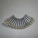  ヘアアクセサリー 💛髪飾り💛パール調ヘアアクセサリー / おしゃれ小物の画像