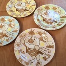 アンパンマン お皿 4枚 セットの画像