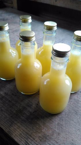 無農薬　柚子果汁180ml×6本