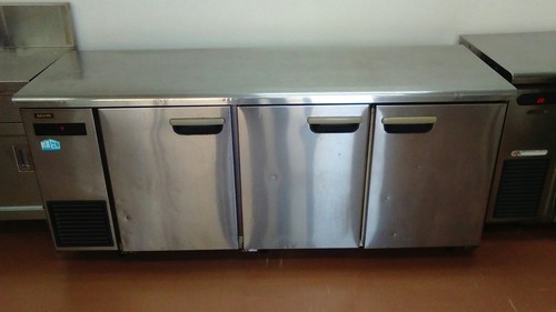 SANYO 三洋 業務用 冷蔵庫 SUC-UV1861 作業台 冷蔵 406L 業務用冷蔵庫サンヨーSUC-UV1861S (jj) 千葉中央のキッチン家電