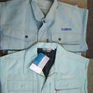 作業事務服 M　２着セット