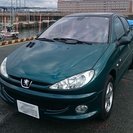 プジョー２０６　ローランギャロス　走行少3万km台　車検H29.12月までの画像