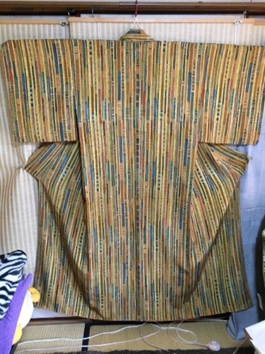 着物 粋な小紋柄