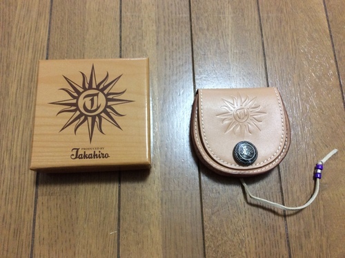 EXILEタカヒロデザイン コインケース本革