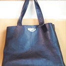 バレンシアガ BALENCIAGA レザートートバッグ ブラック◆黒 高級レザートート