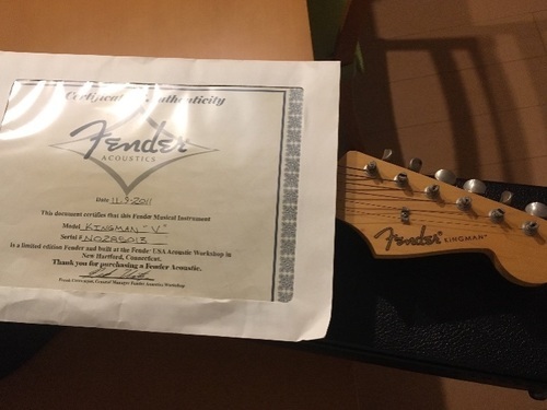 Fender Kingman V 中古美品