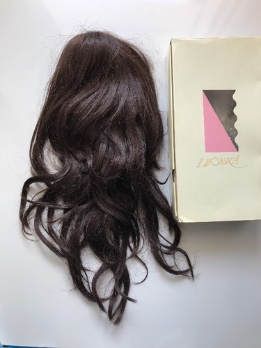本格ウィッグ LEONKAレオンカ フェザー 茶髪黒髪ロング 美容室専門 検ナバーナプリシラアクアリネア