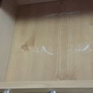 ナチュラルカントリー調キッチンキャビネットの画像