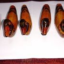 《値下げ》カモ箸置き5個セットの画像
