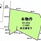 稲田堤　売地（古家有り）