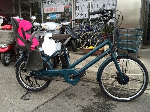 2017モデルブリヂストン子供乗せ電動自転車ビッケ グリディ－プグリ