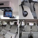 トヨタ エスティマハイブリッド2.4 G 4WD　ナビ 後席モニター モデリスタマフラ ローダウン（パールホワイト）の画像