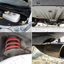 トヨタ エスティマハイブリッド2.4 G 4WD　ナビ 後席モニター モデリスタマフラ ローダウン（パールホワイト）の画像