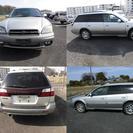 車検無し　スバル　レガシィ　ランカスター　希少なトランスファー付き5速マニュアル4WDの画像