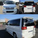 ★H14年式　E50　エルグランド　8人乗り　86.757km　社外マフラー/車高調/HDDナビ　現状販売★の画像