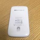イーモバイル　ポケットワイファイ　ルーターGL01P ホワイト中古の画像