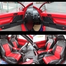 VWニュービートル 希少グレード『サルサ』 黒/赤コンビレザーシート 程度良好ワンオーナー車!!!の画像