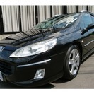プジョー　H20　407SW　2.2　ディーラー車　右ハンドル　...
