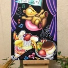 チョークアートで小さなインテリアボードを作ってみよう！！