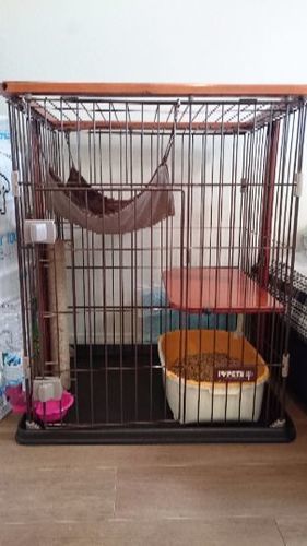猫のケージ【ボンビ ウッドワンサークル キャットミニ】
