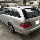 E63 AMG ステーションワゴン 2007 年式 シルバーの画像