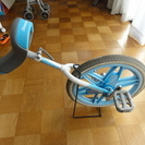 ブリジストン製一輪車１８インチ　スタンド付きの画像
