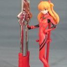 【 非売品 】 エヴァ 《アスカ 》ケーキナイフスタンドフィギアの画像