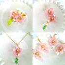 桜のプラバンアクセサリー作り♪