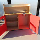 値下げ:木製ままごと（マリントラ流し台+オーブン/ニック社(ドイツ)の画像