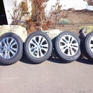 トヨタ　ヴォクシー　煌Ⅱ　純正ホイール＆ZETA　205/60R16 ４本セット（札幌北区）