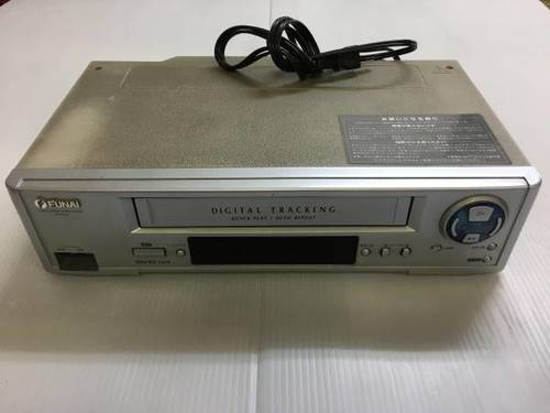 FUNAI フナイ VHS ビデオデッキ VR-N702 リモコン付き (アフター