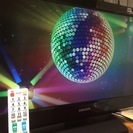 【処分】録画液晶テレビ 26型 (外付HDD付属)(送料無料)の画像