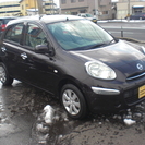 日産 マーチ1.2 12X FOUR 4WD　買取車　純正ナビTV 