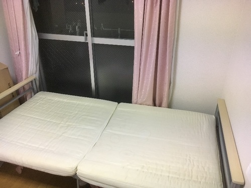 無料】ニトリ ソファーベッド(分解して運び出しできます・説明書および