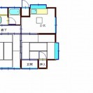 下妻市平方　貸家　土地100坪　エアコンあり　洗濯機あり　駐車スペース3台以上可 - 不動産