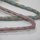 手作りおしゃれハンガー（半透明リボン）１本の画像