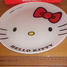 ★ハローキティ★皿（ガラス製）★新品★未使用品の画像