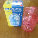 ちょきんぎょ 貯金箱（ｸﾞﾘｰﾝ・ﾋﾟﾝｸ) ／ 新品・箱入・非売品❷の画像