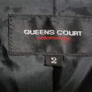 QUEENS COURTの黒ジャケット　クリーニング済の画像