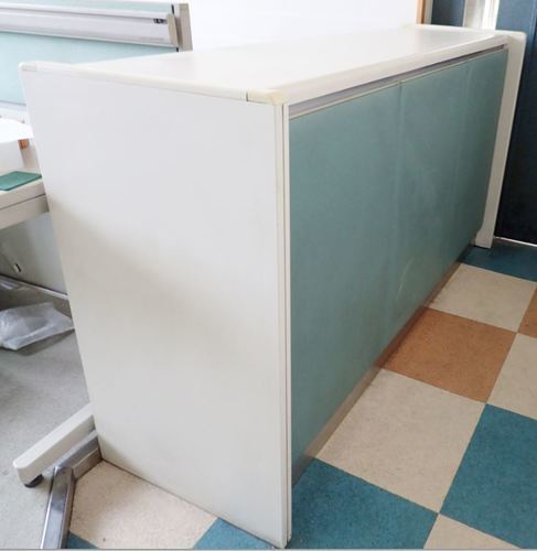 事務所用　受付カウンター　終了
