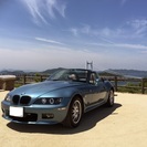個人出品！！BMW Z3 ロードスター　2.0　ボンドカラー　007　ボンドカー　電動オープン　車両交換可能　価格交渉可能の画像