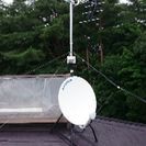 アンテナは目立たず❗４k.8k地デジ、４k.8kBSアンテナ工事 アンテナ分配工事お請けします❗(福岡県内対応可能)の画像