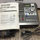 ※取引中　TASCAM DP-01FX 簡易チェックのみの画像