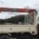 ユニック車での重量物積み込み移動、脱輪 - 奈良市