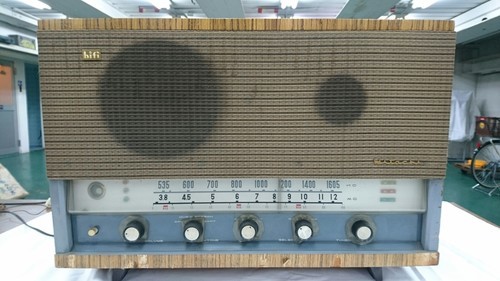 再値下【アンティーク】日立製作所　真空管 HiFi ラジオ S－565型【真空管ラジオ】
