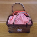 【値下げ】籠巾着／新品・未使用品❷の画像