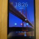 ジャンク　AQUOS PAD SH-08E 中古+充電卓上ホルダ 他セット　お風呂でのフルセグ視聴に如何ですか？の画像