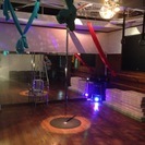 エアリアルヨガ  フープ  ポールダンスのスタジオですの画像
