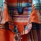 GAP 柔らかチェックシャツの画像