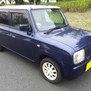 平成１４年式　アルトラパン X　キャッツアイブルーメタリック　内外装綺麗です　ＤＶＤナビ付きの画像